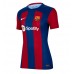 Günstige Barcelona Jules Kounde #23 Heim Fussballtrikot Damen 2023-24 Kurzarm